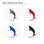 Narwhal Steel Cutout Shape, Raw Metal Wall Art and Craft Supply
