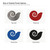 Nautilus Shell Steel Cutout Shape, Raw Metal Wall Art and Craft Supply