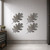 Oak Leaf 2 Steel Cutout Shape, Raw Metal Wall Art and Craft Supply