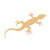 Lizard 2 Wood Cutout for Crafts, Unfinished Baltic Birch Craft Shape