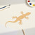 Lizard 2 Wood Cutout for Crafts, Unfinished Baltic Birch Craft Shape