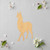 Llama 1 Wood Cutout for Crafts, Unfinished Baltic Birch Craft Shape