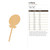 Lollipop Wood Cutout for Crafts, Unfinished Baltic Birch Craft Shape