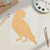 Love Bird Wood Cutout for Crafts, Unfinished Baltic Birch Craft Shape