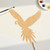 Macaw Wood Cutout for Crafts, Unfinished Baltic Birch Craft Shape
