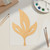 Mallorn Leaf Wood Cutout for Crafts, Unfinished Baltic Birch Craft Shape