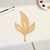Mallorn Leaf Wood Cutout for Crafts, Unfinished Baltic Birch Craft Shape