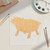 Manger Wood Cutout for Crafts, Unfinished Baltic Birch Craft Shape