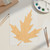 Maple Leaf 1 Wood Cutout for Crafts, Unfinished Baltic Birch Craft Shape