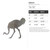 Ostrich Steel Cutout Shape, Raw Metal Wall Art and Craft Supply