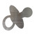Pacifier 1 Steel Cutout Shape, Raw Metal Wall Art and Craft Supply