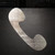 Phone Steel Cutout Shape, Raw Metal Wall Art and Craft Supply