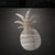 Pineapple 3 Steel Cutout Shape, Raw Metal Wall Art and Craft Supply