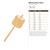 Marshmallow Stick Wood Cutout for Crafts, Unfinished Baltic Birch Craft Shape