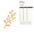 Mistletoe Wood Cutout for Crafts, Unfinished Baltic Birch Craft Shape