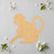 Monkey 2 Wood Cutout for Crafts, Unfinished Baltic Birch Craft Shape