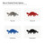 Platypus Steel Cutout Shape, Raw Metal Wall Art and Craft Supply