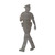 Policeman Steel Cutout Shape, Raw Metal Wall Art and Craft Supply