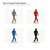 Policeman Steel Cutout Shape, Raw Metal Wall Art and Craft Supply