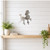 Poodle 2 Steel Cutout Shape, Raw Metal Wall Art and Craft Supply