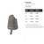 Popsicle Steel Cutout Shape, Raw Metal Wall Art and Craft Supply