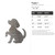 Puppy 1 Steel Cutout Shape, Raw Metal Wall Art and Craft Supply
