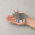 Rhino Steel Cutout Shape, Raw Metal Wall Art and Craft Supply