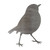 Robin 3 Steel Cutout Shape, Raw Metal Wall Art and Craft Supply