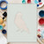 Love Bird Reusable Mylar Stencil, 10 mil Plastic Paint Stencil for Crafts and Decor