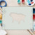 Manger Reusable Mylar Stencil, 10 mil Plastic Paint Stencil for Crafts and Decor