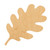 Oak Leaf 2 Wood Cutout for Crafts, Unfinished Baltic Birch Craft Shape