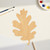 Oak Leaf 3 Wood Cutout for Crafts, Unfinished Baltic Birch Craft Shape