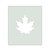 Maple Leaf 2 Reusable Mylar Stencil, 10 mil Plastic Paint Stencil for Crafts and Decor