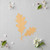 Oak Leaf Pair Wood Cutout for Crafts, Unfinished Baltic Birch Craft Shape