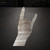 Rock Out Hand 1 Steel Cutout Shape, Raw Metal Wall Art and Craft Supply
