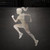 Running Girl 1 Steel Cutout Shape, Raw Metal Wall Art and Craft Supply