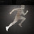 Running Man Steel Cutout Shape, Raw Metal Wall Art and Craft Supply