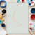 Moon 1 Reusable Mylar Stencil, 10 mil Plastic Paint Stencil for Crafts and Decor