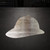Safari Hat Steel Cutout Shape, Raw Metal Wall Art and Craft Supply