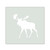 Moose 3 Reusable Mylar Stencil, 10 mil Plastic Paint Stencil for Crafts and Decor