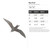 Sea Gull Steel Cutout Shape, Raw Metal Wall Art and Craft Supply