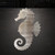 Sea Horse 1 Steel Cutout Shape, Raw Metal Wall Art and Craft Supply