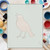 Nightingale Reusable Mylar Stencil, 10 mil Plastic Paint Stencil for Crafts and Decor