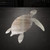 Sea Turtle 3 Steel Cutout Shape, Raw Metal Wall Art and Craft Supply