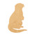 Otter Wood Cutout for Crafts, Unfinished Baltic Birch Craft Shape