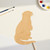 Otter Wood Cutout for Crafts, Unfinished Baltic Birch Craft Shape