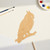 Owl 5 Wood Cutout for Crafts, Unfinished Baltic Birch Craft Shape