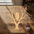 Owl In Tree Wood Cutout for Crafts, Unfinished Baltic Birch Craft Shape