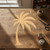 Palm Tree Wood Cutout for Crafts, Unfinished Baltic Birch Craft Shape