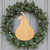 Pear 1 Wood Cutout for Crafts, Unfinished Baltic Birch Craft Shape